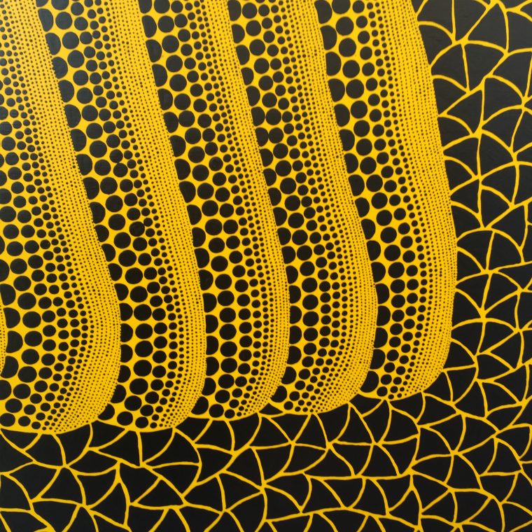 Yayoi Kusama exhibition at the Victoria Miro Gallery // colourliving