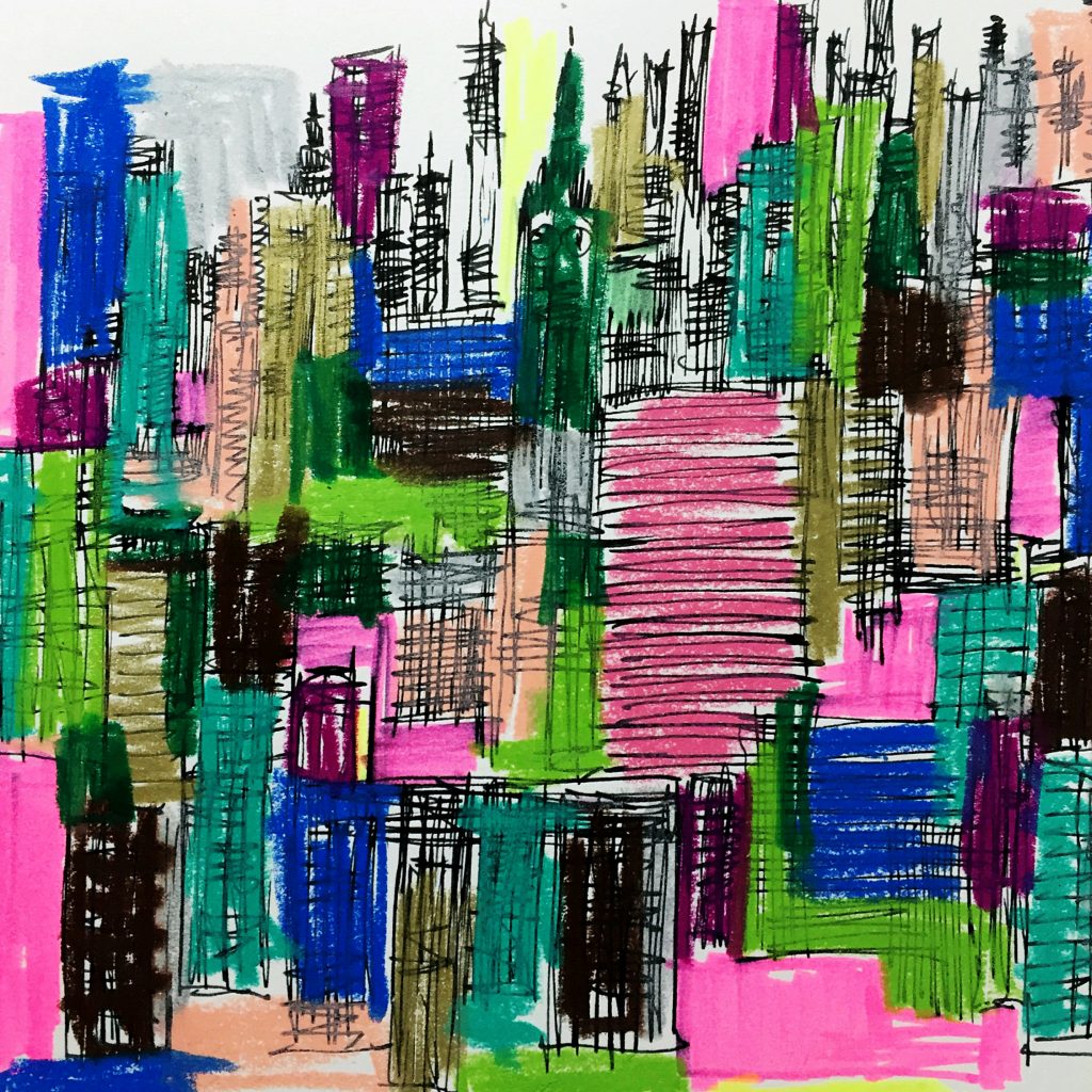 Sketching Cityscapes 4 // Colourliving