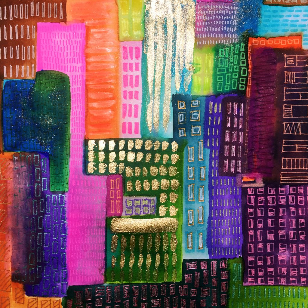 Sketching Cityscapes 5 // Colourliving